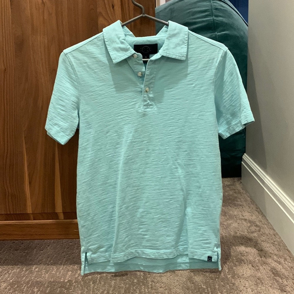 Even Tide Polo-Good Condition-XS-Sky Blue